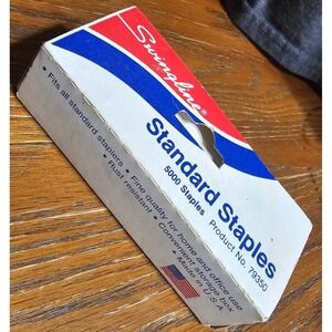 Swingline Standard Staples 5000 Ct Product No 79350 Rust Resistant Made in USA